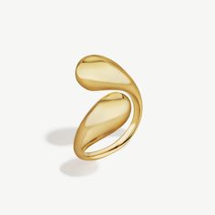 Modern and minimalist, this sculptural Twisted Dash Ring features a distinctive, open-ended gradient shape with a subtle twist. Wear to make a simple yet stunning statement. Handcrafted in recycled brass by artisans in Kenya using traditional techniques. Handcrafted in recycled brass by artisans in Kenya. Gold products are 24k gold plated brass and match our brass style in color and tone. Silver products are brass with chrome plating. Your purchase promotes artisan innovation + entrepreneurship. Jewellery, Rings, Metal, Bijoux, Statement Rings, Gold Rings, Gold Plate, Silver Rings, Modern Jewelry