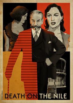 Movie Posters in Russian Avant-Garde style. on Behance Posters, Art, Films, Death On The Nile, Agatha Christie, Agatha, Death, Still Image