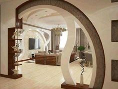Hall to dine Interior, Art Deco, Design, Home, Ev Düzenleme Fikirleri, Dekorasi Rumah, Ceiling Design Bedroom, Strop, Bedroom Design