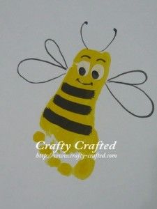 a drawing of a bee with black stripes on it's chest
