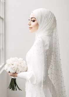Hijabi Wedding, Bride Hijab Style