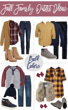 the fall family outfit ideas for boys and girls