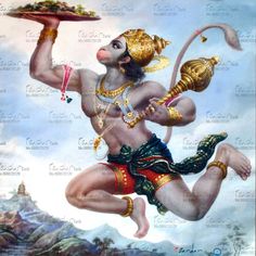 Bal Hanuman, Anjaneyar, Rama, Brahma, Hanumanji