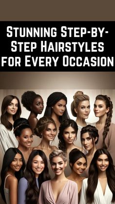 Discover stunning step-by-step hairstyles for every occasion! From everyday waves to elegant updos, sleek straight hair to playful space buns, this guide has it all. Perfect for casual days, special events, and everything in between. Learn how to achieve these fabulous looks with easy-to-follow instructions and essential tips. Transform your hair game and feel confident with these versatile styles! 🌟💇‍♀️✨