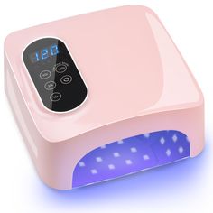 PRICES MAY VARY. 【Rechargeable & Cordless Design】This cordless UV Led nail lamp has a built-in rechargeable battery that can be charged for 3 hours and use for 4-6 hours.The battery icon on the display flashes to indicate charging, and it stops flashing to indicate a full charge. You can take it anywhere without the cordless. 【Dual Light Source & Fast Curing Nail】Colorene nail lamp comes with 36pcs dual light source lamp beads, the light shines from all directions and dries nail polish quickly.A Design, Uv Led, Led Nail Lamp, Light Sensor, Led, Battery, Charging, Nail Dryer, Light