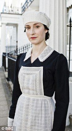Upstairs Downstairs TV series parlourmaid. I miss her she was my favorite Lady, Tv Series, 1940s Fashion, The Twenties, 1930s, Costume Collection