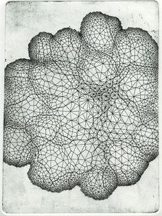 etching voronoi-y delauney-y images, via feltron Line Art, Design, Geometric Art, Etching, Art Design, Woodcut