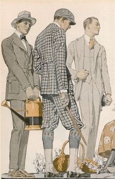 three men in suits and hats are standing next to each other, one is holding a suitcase