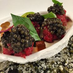 Oysters & Caviar  a perfect start to dinner #thegrandhotelbordeaux  pressoir d argent Stunning.............. je t'aime Bordeaux Waffles, Bordeaux, Caviar Dishes, Chef Gordon, Caviar, Oysters