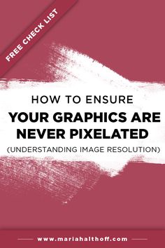 If you've been designing graphics for your blog or business, you've probably run into a few instances where your graphics come out blurry or pixelated. I'm walking you through best practices to avoid this frustrating problem! Adobe Illustrator, Design, Graphic Design, Web Design, Layout, Learning Graphic Design, Graphic Design Tips, Photoshop Tips, Graphic Design Lessons