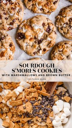 Cookies With Marshmallows, Homemade Cookies, Marshmallow Cookies