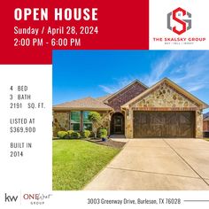 📣OPEN HOUSE ANNOUNCEMENT 📣 MARK YOUR CALENDAR! PLEASE SHARE 🧡 WE ACCEPT REFERRALS 👍
#realestate #openhouse #listingforsale #forsale #homeselling #investment #theskalskygroup