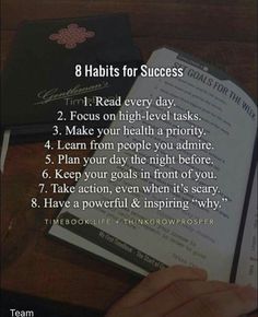 Success Quotes, Success Habits