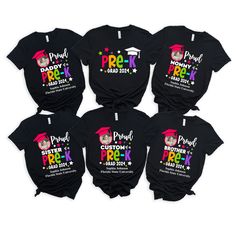 Custom 2024 Pre-K Family Shirt, Add the Photo 2024 Graduation Shirt, Personalized Preschool Grad 2024 Shirt, Proud Pre-K Family Shirt, Pre-K * High quality and super soft, comfortable shirt. Made with top-of-the-line vinyl and pressed with a professional grade heat press. * Please check all color and size charts before place the order. Since all shirts are custom made based on your selection, I don't accept return or exchange unless there is an issue with your order. *We're working with differen Shirts, Summer, Pre K, Ideas, Graduation Shirts, Grad Shirts, Pre K Graduation, Family Shirts, Graduation Tshirts