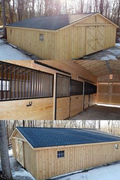 wood modular barn Prefab, Osb, Batten, Barn Design, Prefab Barns