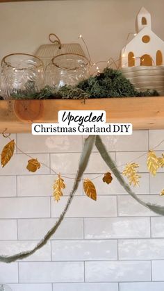 This upcycled garland is such a beautiful diy. Let’s give a tube of tomato paste a new lease on life! @_hausimwald_ captured my imagination with this beautiful diy and now I can’t stop! It is perfect for your autumnal decor, Thanksgiving and for Christmas. It gives me all the cozy cottagecore feelings. The possibilities are endless. Imagine cutting out your own Merry Christmas garland or any letter garland. You can do little moons 🌙 and stars ✨. Or even little mushrooms. In other words, I need more tomato or mustard tubes! What other packaging can we upcycle? #christmas2023 #diychristmas #christmasdecor #christmasdecorating diy, handmade decor, homemade Christmas decor, deck the halls, garland