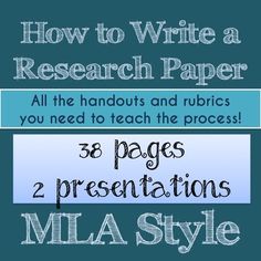 how to write a research paper all the handouts and rubs you need to teach the process