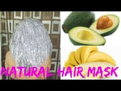 DIY | Easy Deep Conditioning For Natural Hair - YouTube Avocado, Avocado Hair Mask, Hair Treatment Mask, Deep Conditioning Natural Hair, Diy Hair Mask, Avocado Skincare, Natural Hair Mask