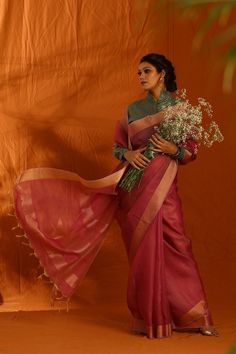"Wine is the only artwork you can drink." (Luis Fernando Olaverri) And this elegant wine coloured tissue silk saree is an artwork you can drape with panache. Pair it with traditional jewelry and your best smile, and let the astonishing beauty of this saree intoxicate everyone who sees it!   Details Fabric: Handwoven Ti Wines, Traditional, Silk Sarees, Traditional Jewelry, Silk