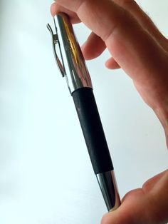 The Faber-Castell E-Motion  rollerball pen in Dark Brown pear wood. Click through for a full review. #pens #fabercastell #penaddict #writing