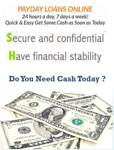 some money is stacked on top of each other with the words secure and confident have financial stabity do you need cash today?
