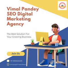 #vimalpandeySEOdigitalmarketing offers all Digital marketing services for your business need and growth. Includes:: 1) Search Engine Optimization 2) Social Media Marketing 3) Logo Designing 4) Website Designing & Development 5) Domain & Hosting Service 6) Complete branding Solutions 7) Social Media Management 8) Pay-Par-Click 9) Search Engine Management 10) High-Quality Backlink Building 11) On-Page Search Engine Optimization Marketing Services, Digital Marketing Services, Digital Marketing Training, Digital Marketing Strategy, Marketing Strategy, Digital Marketing Agency, Marketing Training