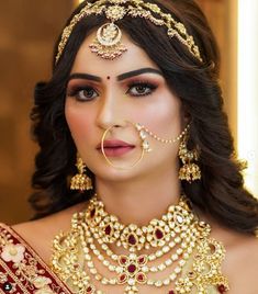 Outfits, Indian Bride Makeup, Indian Bridal Makeup, Indian Bridal Jewelry Sets, Latest Bridal Makeup