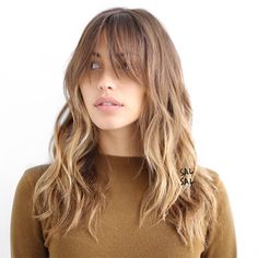 How to Give the Retro Shag Haircut a Decidedly Modern Twist | StyleCaster Layered Haircuts, Long Layered Hair, Thin Hair Cuts, Layered Haircuts With Bangs, Long Layered Haircuts, Layered Hair With Bangs, Long Hair With Bangs, Thin Hair Haircuts, Hairstyles For Thin Hair