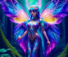 Fairy Artwork, Enchanted Forest, Forest Fairy, Enchanted, Mystic, Magic Land