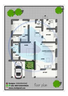 Small House Elevation Design, Single Floor House Design, Modern House Plan