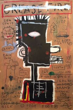 JEAN MICHEL BASQUIAT More At FOSTERGINGER @ Pinterest Basquiat Paintings, Basquiat Art, Basquiat, American Artists, American Art
