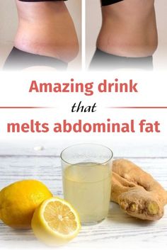 Amazing drink that melts abdominal fat Belly Fat Burner, Fat Burning Drinks, Detox Smoothie