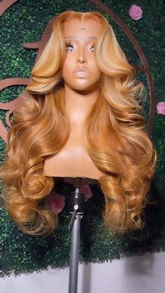 Balayage, 613 Wig With Highlights, Wigs Colors For Black Women, Highlighted Wig, Wigs For Black Women, Colored Wigs For Black Women, Wig Colors Black Women, Blonde Wig Black Women, Colored Wigs Black Women