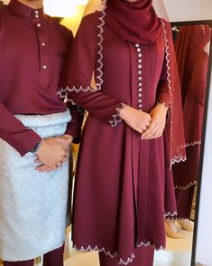 Ipoh, Design, Outfits, Kebaya Modern Dress, Baju Kurung Moden Style, Kebaya Dress, Muslim Fashion Dress, Model Kebaya Modern, Baju Kurung Modern