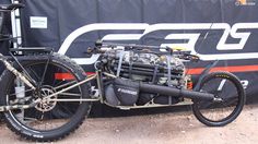 Feltcycle Hunting bike concept with trailer Tricycle, Rad, Auto, Motos, Cool Bicycles, Fat Bike