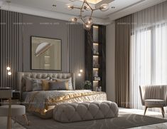 Master Bedroom on Behance Behance, Luxury Master Bedroom Design, Master Bedroom Interior Design, Bedroom Furniture Design