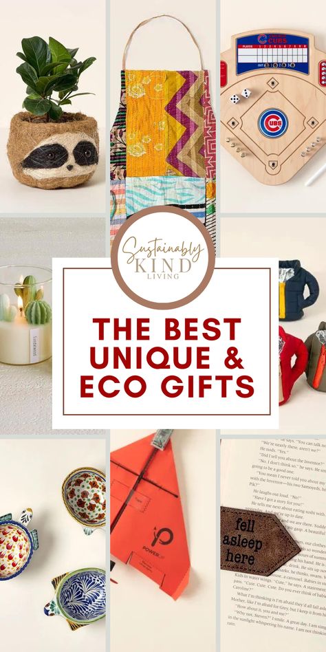 Looking for the best and most unique gift ideas that will make all your friends and family members light up with excitement? We made a list of thoughtful yet one-of-a-kind presents for virtually every taste. Gift Ideas, Friends, Parents, Ideas, Diy Gifts For Friends, Quirky Gifts For Him, Quirky Gifts, Gifts For Nature Lovers, Sustainable Gifts