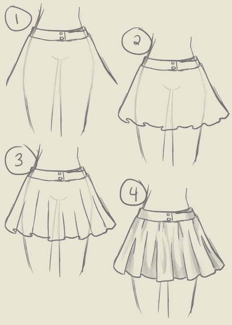 Manga, Drawing People, Draw Skirt, Corpo Desenho, Drawing Clothes, Reference, Roupas Desenho, Anime Drawings Tutorials, Girl Drawing