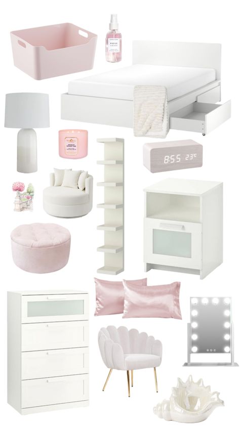 Ikea, Design, Interior, Inspiration, Girl Room, Ev Düzenleme Fikirleri, Kamar Tidur, Room Ideas Bedroom, Room Design