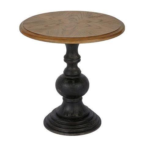 Add traditional style to your home with this Madison Park round end table, featuring a pedestal style base for an elegant look. Click this HOME DECOR & FURNITURE GUIDE to find the perfect fit and more!Reclaimed finish Two-tone design 23''H x 22''W x 22''DWeight: 24.2 lbs. MDF, wood, ash veneer Spot cleanAssembly required Model no. MP120-0427 Size: One Size. Color: Natural. Gender: unisex. Age Group: adult. Home Décor, Home, Diy, Lamps Plus, End Tables, Round Accent Table, Side Table, Wood Accent Table, Pedestal Table