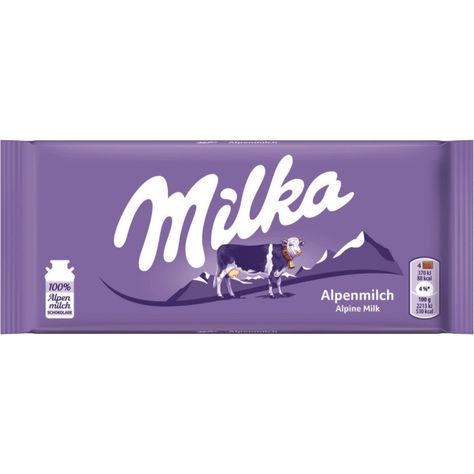 Milka Alpenmilch Schokolade 100g / 3.53 oz NET. WT. Milka Alpenmilch ist der Klassiker in der Lila Verpackung, höchster Schokoladengenuss aus 100% Alpenmilch hergestellt, knackig und zartschmelzend zugleich. Hersteller:Mondelez Deutschland, Postfach 10 78 40, 28078 Bremen Zutaten:Zutaten: Zucker, Kakaobutter, MAGERMILCHPULVER, Kakaomasse, Süßmolkenpulver (MILCH), BUTTERREINFETT, Emulgator (SOJALECITHINE), HASELNUSSMASSE, Aroma. KANN ANDERE NÜSSE UND WEIZEN ENTHALTEN. Nährwertangaben pro 100g: Br Chocolates, Chocolate Shop, Chocolate Lovers, Milk Bar, Candy Bar, Milka Chocolate, Chocolate Flavors, Milka, Candy Recipes