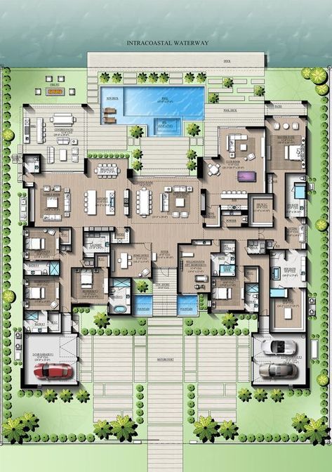 I will draw 2d floor plan, elevation and furniture layout drawingI am an Architectural Draftsman working with Architects and Interior designers. I can help you with floor arrangements and space planning.I will be happy to redraw or amend any floor plan or amend/change an existing design as per your requirements. I'm well experienced in Coverting PDF to CAD or Images/Scans to CAD.Drawings can be provided to suit construction, furniture arrangement, space planning, real estate brochures, p House Plans, Mansiones De Lujo, Mansion Plans, Mansion Floor Plan, House Plans Mansion, Architectural House Plans, House Layout Plans, Luxury House Floor Plans, Bungalow House Plans
