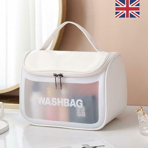 Dear customer:  It takes about a week for our parcel to be delivered!  If you have any questions, you can contact me by email at any time！ Happy shopping! Toiletry Bag Makeup frosted Cosmetic Bag Portable Waterproof Transparent Name: cosmetic bag Material: PVC+PU Size: 22*16*12.5CM Purpose: To store various cosmetics and toiletries Features. 1. Perspective PVC / easy to find, at a glance convenient and practical 2. Large capacity / randomly loaded, a variety of toiletries and cosmetics set to ta Bags, Compact, Cosmetic Bag, Bag Organization, Bag Storage, Toiletry Bag, Luggage, Makeup Storage Pouch, Bag