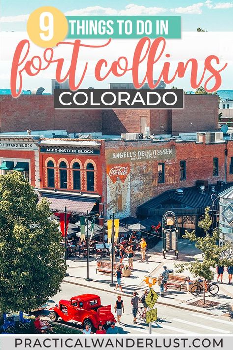 9 Fantastic Things to do in Fort Collins, Colorado: A Local's Guide Rocky Mountains, Ideas, Summer, Colorado, Windsor Fc, Wanderlust, Tours, Snorkelling, Road Trip To Colorado