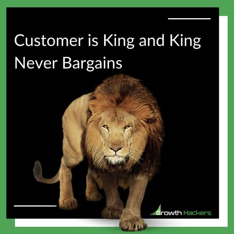 Customer is King and King Never Bargains Success Quotes, Inspiration, Quotes, Gym, King, King Quotes, Customer, Quote, Tailwind