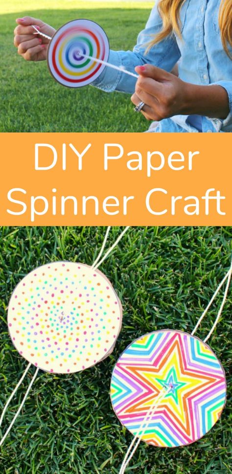 Diy, Crafts, Origami, Diy For Kids, Diy Crafts For Kids, Paper Spinners, Craft Activities, Craft Activities For Kids, Diy And Crafts