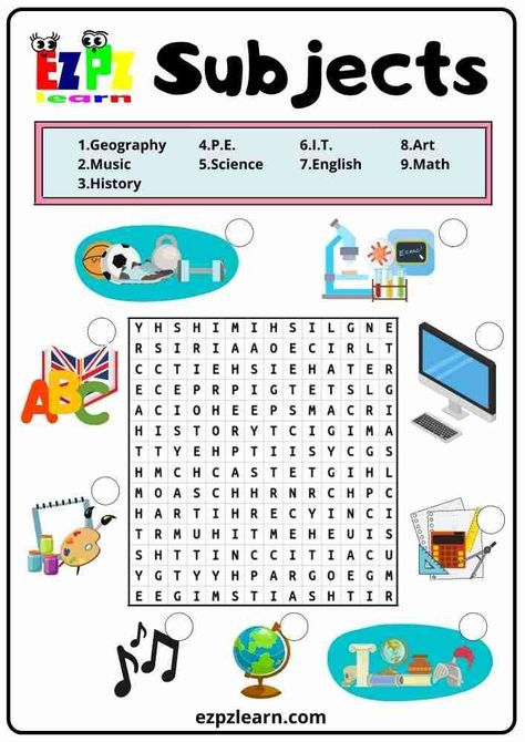 English Lessons For Kids, Word Puzzles For Kids, Math For Kids, Language Activities, Worksheets For Kids, Teach English To Kids, Teaching English, Learning English For Kids, English Activities