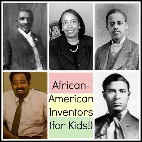 6 African-American Inventors for Kids: How Black Inventors Shaped Us African American Inventors, People, Pre K, African American History Month, Black History Month People, Famous African Americans, Black History Month Program, Black History Month Activities, Black History Month Facts
