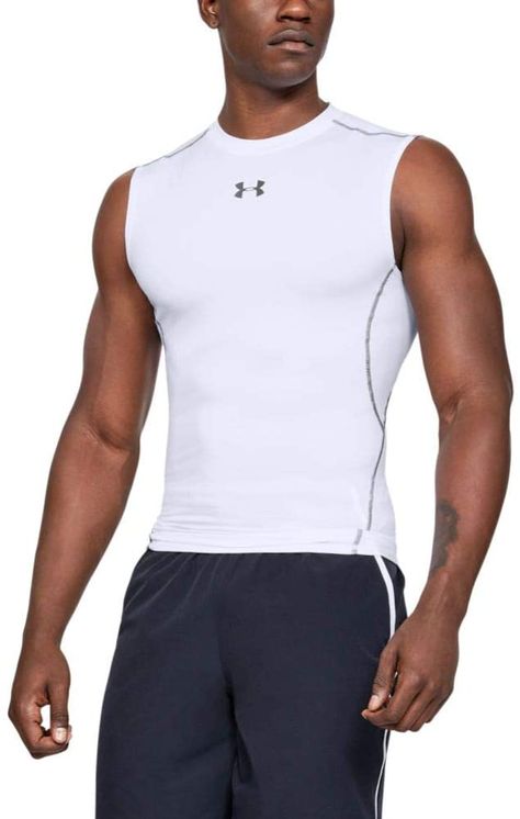 AmazonSmile: Under Armour Men's HeatGear Armour Sleeveless Compression T-shirt: Clothing Crossfit, Fitness, Nike, Under Armour, Under Armour Men, Mens Activewear, Nike Compression, Compression Shirt Men, Compression T Shirt