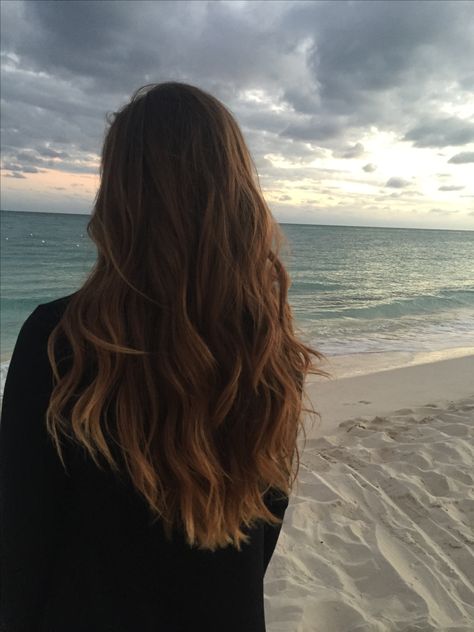 Beach hair don't care #hair #beach #longhair